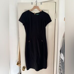 Ralph Lauren - Black Knee Length Dress - Size 6